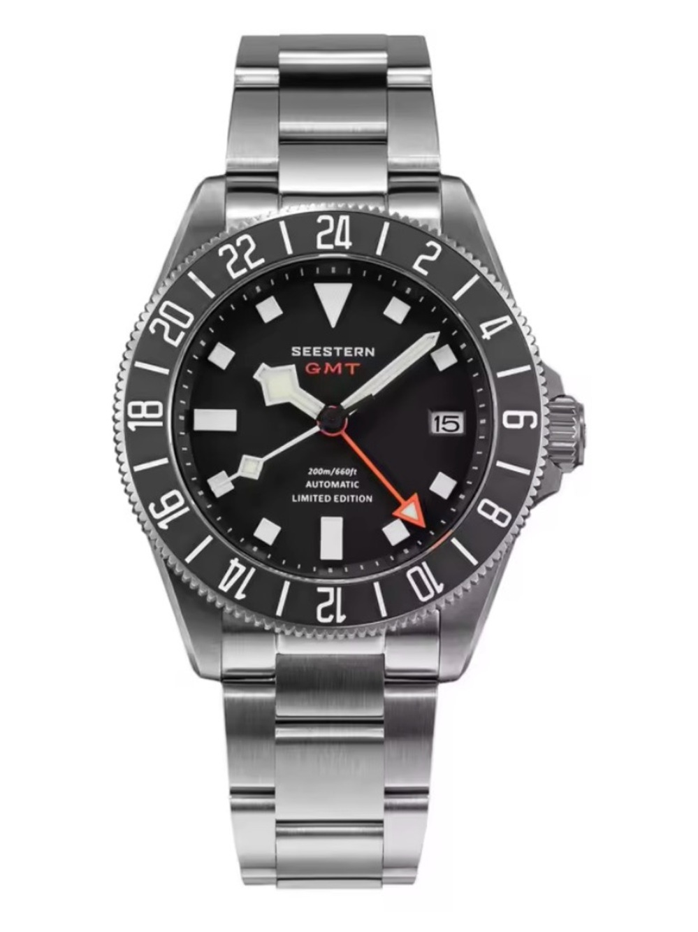 Seestern S462 Automatic GMT Titanium Watch